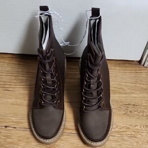 a new day Women's Brown Ankle Boots